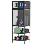 Double 3D Printer Stand with Filament Storage, Heavy-Duty Metal Frame Dual 3D Printer Table Workbench, T-Type Filament Holder, Lockable Wheels, Mobile or Fixed Printer Rack for Home & Workshop - Image 11