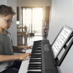Do Not Sell on Amazon GEP-204 61Key Folding Piano Semi-Weighted Standard Keyboards Digital Piano with Bluetooth, Handbag for Piano Lover Black color - Image 5