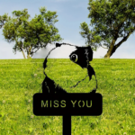 CIFbuy Exquisite Hamster Memorial Metal Yard Stake - An elegant decorative piece, a perfect memento for your beloved pet, an alternative to outdoor statues.(TikTok/temu self-pickup orders) - Image 12