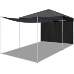10x10FT pop up Canopy Tent with 2 sidewalls, Outdoor Canopy Tent for Parties - Image 5