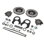Disc Brake Kit 11 Inch 5 on 4-3/4 Metric Caliper Replacement for Ford Spindle 1937-1948