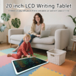 (TEMU&TK only supports PICKUP)LCD Writing Tablet, Valentines Day Gifts for Kids,20 Inch Colorful Toddler Doodle Board Drawing Tablet, Erasable Reusable Electronic Drawing Pads, Educational and Learnin - Image 7