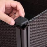 2Pcs Free Splicing Injection Planting Box Brown - Image 12