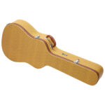 Replace 46540529 41" Folk Guitar Hardshell Carrying Case Fits Most Acoustic Guitars Microgroove Flat Yellow - Image 4