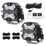 5inch Driving Lights Off Road Spot Beam & Sid DRL Driving Auxiliary Light 178W - Image 6