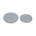 2 Pack Gray Cement Wood Plant Stand - Image 3