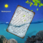 CIFbuy Aluminum Decorative Sign Plaque 8x12 Inch Waterproof Rustproof" Wall Hanging Decor, Hanging Decor, Multipurpose English Inspirational Message Ar WatikTok, WatikTok, t Self-pickup Logiopics - Image 5