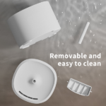 Leduo Pet Water Dispenser, Silent Circulating Water, Multi Layer Filtration, Cleaning and Hydrating, Suitable for Cats and Dogs, Allowing You to Rest Assured - Image 2