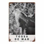 CIFbuy Vintage Spanish Tossa De Mar Metal Sign 8x12 Inch Retro Black & White Tin Plaque, Durable 2D Flat Wall Decor For Bar Bedroom Kit TikTok, TikTok, n Plaque Self-pickup Logiopics - Image 6