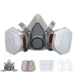 2 Pack Reusable Half Face Shield Respirator Mask for Painting Welding Sanding Facepiece(US Logistics only For USPS.TK/TMEU only For self-pickup) - Image 2