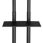 TSY 1600 32-70" TV Mobile Cart Weight Bearing 60kg Maximum VESA 400*600 Up and Down Adjustable 15° with Pulley Tray Camera Bracket - Image 13