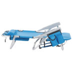 Same Code 56766889 63*65*82cm Short Oxford Cloth Silver White Aluminum Tube Bearing 100kg Beach Chair Blue - Image 15