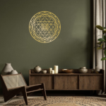 CIFbuy Exquisite Sacred Mandala Aluminum Wall Art Circular Meditation Decor for Living Room TikTok, temu pick-up service - Image 9