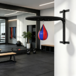 Adjustable Wall Mounted Speed Bag Platform Punching Bag Training Kit for Boxing Fitness Gym Equipment