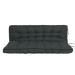 Outdoor Swing Cushions 70 Inch, Waterproof 4" Thick Porch Swing Cushion Replacement with Backrest and Ties, Comfortable 2-3 Seat Pation Swing Pad for Backyard, Garden, Lawn, Outdoor Furniture coffee - Image 10