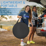 Portable Outdoor Pop-up Toilet Dressing Fitting Room Privacy Shelter Tent Black - Image 12