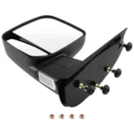 Left Side Mirror fit for Ford F-250 F-350 F-450 F-550 2008-2016 Black Chrome - Image 18