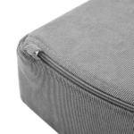 14 PCS Modular Kids Play Couch, Convertible Foam Building Block Sofa Fort Play Set, Corduroy Detachable Floor Sofa for Toddlers Playroom Bedroom Living Room, Grey - Image 6