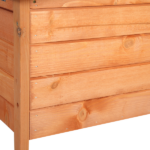 20-inch removable roof, waterproof, green asphalt roof, cedar wood, wooden chicken and rabbit cage - Image 4