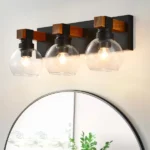 Black Bathroom Light Fixture, Vanity Lighting Fixtures Over Mirror, Wall Sconces for Living Room Bedroom Hallway