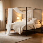 Canopy Bed Frame Only bed frame - Image 5