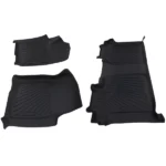 3x Floor Mats Liners Kit fit for Chevy Silverado 1500 Crew Cab 2019-2025 TPE New - Image 4