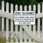 CIFbuy Metal Tin Sign, No Profanity Or Violence Warning" Decor, Waterproof Rustproof 2D Flat Plaque, 2D Flat Plaque, 8x12In Garage Wall A Violence WarnikTok, Violence WarnikTok, t Self-pickup Logiopics - Image 5