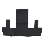 Anti-Slip TPE Carpet Floor Mats fit for Chevrolet Suburban Yukon XL 2021-2025 Black - Image 3