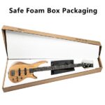 [Do Not Sell on Amazon] GIB Electric 5 String Bass Guitar Full Size Bag Strap Pick Connector Wrench Tool Burlywood - Image 14