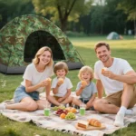 3-4 Person Camping Dome Tent Camouflage - Image 76