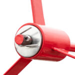8FT Weather Resistant Yard Garden Windmill Red - Image 19