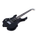 [Do Not Sell on Amazon] Flame Left Hand Electric Guitar HSH Pickup Shaped Electric Guitar Pack Strap Picks Shake Cable Wrench Tool Black - Image 8