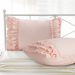 French Country Elegant Set Of 2 Ruffle Decorative Pillow Shams(TEMU&TK ) - Image 4