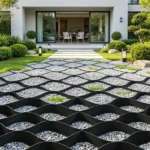 26.87 x 3.94 FT Gravel Grid, 2" Permeable Geo Grid Driveway Stabilizer for Garden, Patio & RV Parking - Image 6