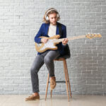 [Do Not Sell on Amazon] 4 String 30in Short Scale Thin Body GB Electric Bass Guitar with Bag Strap Connector Wrench Tool Burlywood - Image 13