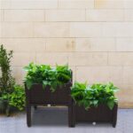 2Pcs Free Splicing Injection Planting Box Brown - Image 44