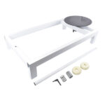 Manual Table Stretch Film Wrapping Machine,Heavy Duty Film Dispenser Packing Machine Replacement for 12–20 inch Stretch Film, Adjustable Tension Packing Tool - Image 2