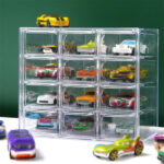 Clear Acrylic Display Case Storage Box Hold 12 Toy Cars For 1/64 Scale Model Car(tk/temu self-pickup orders) - Image 14