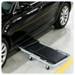  36" 2-in-1 Mechanic Creeper Seat with 360° Swivel Casters, Heavy Duty Metal Frame Auto Repair Rolling Stool with 1.5" Thick Oil-Proof Cushion for Garage Car Maintenance - Image 7