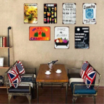 CIFbuy Employees Only Self Adhesive Metal Door Sign Office Business Warning Wall Decor(TikTok, temu pick-up service) - Image 9