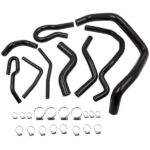 9Pcs Radiator Coolant Hose Set Fit For Honda Civic D15 D16 SOHC EG/EK 1992-2000​ - Image 2