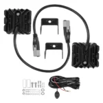 2PCS 3.3inch LED Driving Auxiliary Light Flood Beam fit for Off road ATV UTV 80W - Image 6