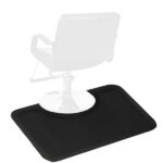 3′x 4.5′x 1/2" Beauty Salon Square Anti-fatigue Salon Mat (Square Outside And Round Inside) Black - Image 13