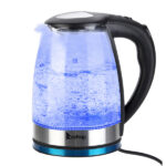 HD-1861-A 110V 1200W 1.8L Electric Glass Kettle US Plug - Image 4