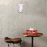 CIFbuy Spanish Motivational Quote Metal Wall Sign Ojalá Todos Hicieramos Esto Retro Tin Wall Decor (TikTok, temu pick-up service) - Image 7