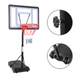 Same Model Code: 13290080 HY-B064S Portable Movable Swimming Pool PVC Transparent Backboard Basketball Stand (Basket Adjustment Height 1.15m-1.35m) Maximum Applicable For 7 # Ball - Image 8