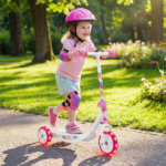 3-Wheel Kids Scooter with LED Light-Up Wheels for Toddlers Ages 2+ - Image 11