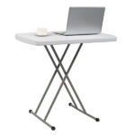 Replace 59374361 76*50*70.5cm Liftable Garden Plastic Table White - Image 52