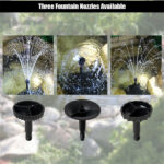 4-in-1 pond filtration pump with fountain and disinfection equipment, etc - Image 9