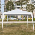 3 x 3m Four Sides Portable Home Use Waterproof Tent with Spiral Tubes White - Image 16